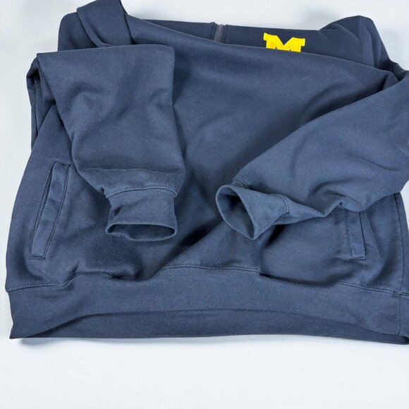 University Of Michigan Wolverines M Colosseum Mens 3XL 1/4 Zip Pullover Pockets - Picture 6 of 10